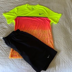Nike Dri-Fit Men’s Tennis Shirt and Short set